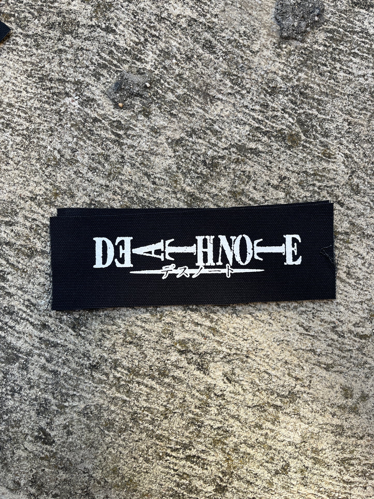D3ATH NOTE LOGO PATCH