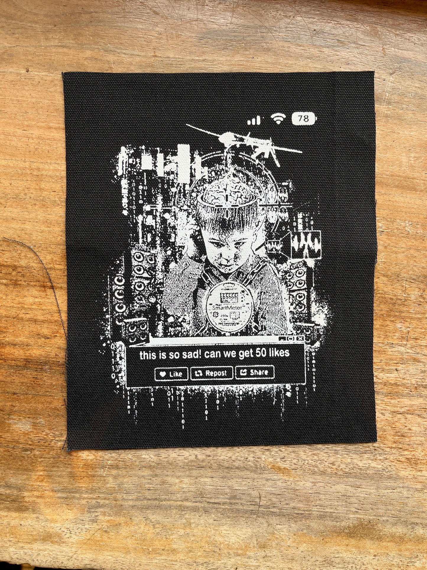 SO SAD 50 LIKES PATCH