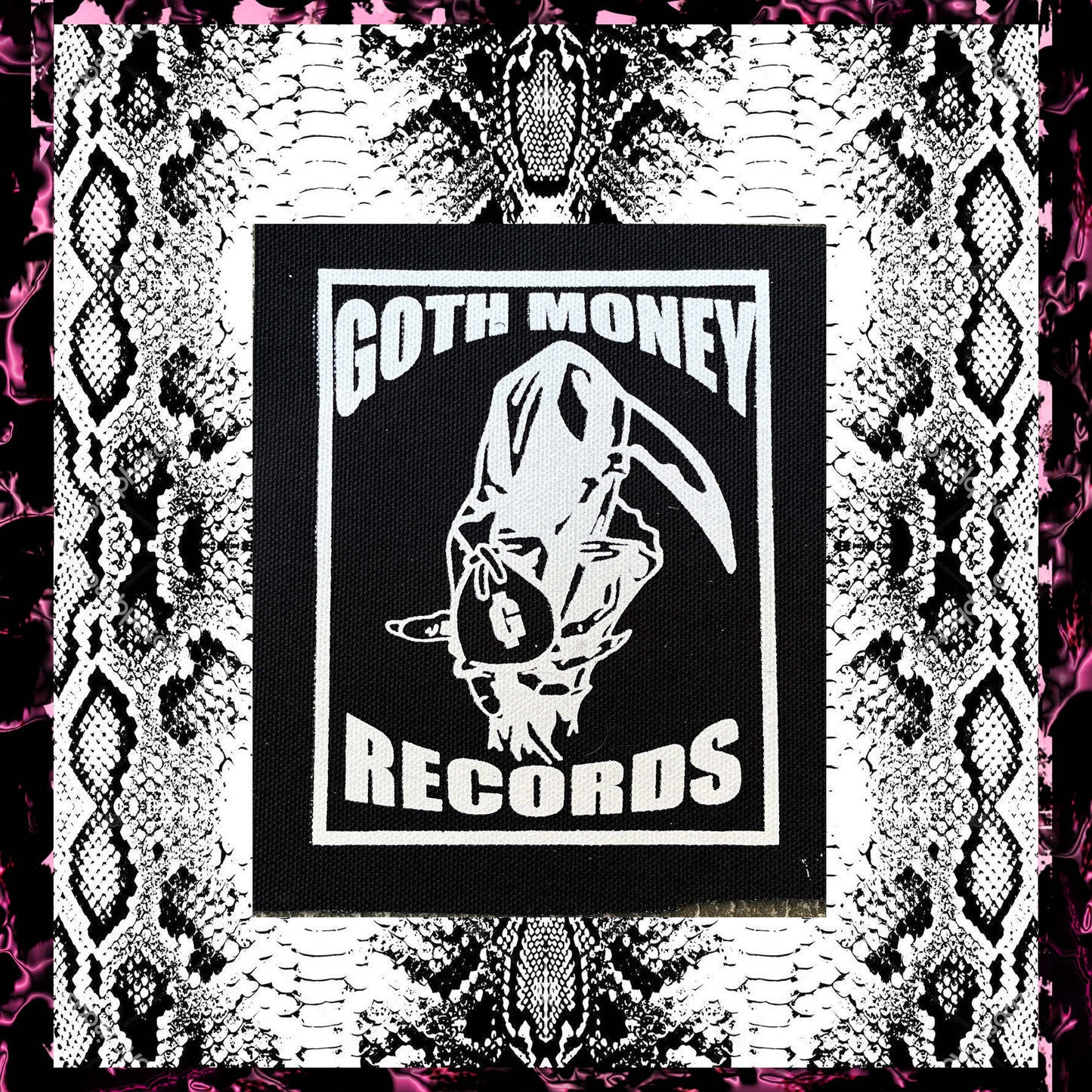 GOTH MONEY RECORDS PATCH