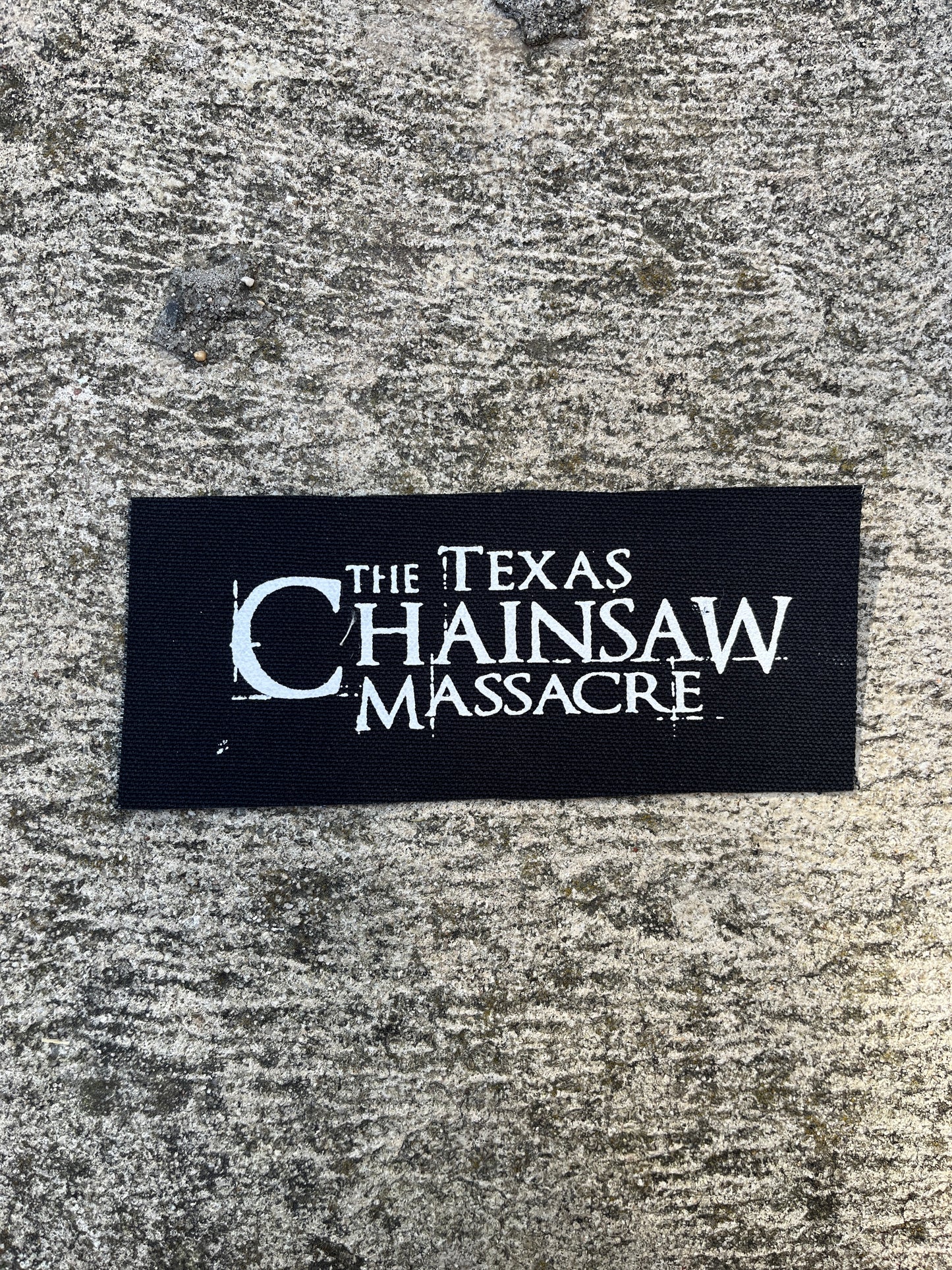 TEXAS CHAINSAW LOGO PATCH