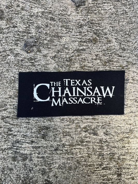 TEXAS CHAINSAW LOGO PATCH