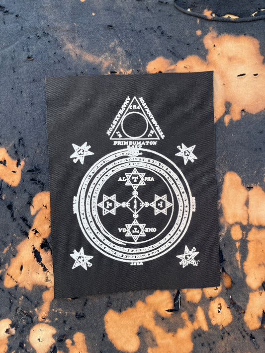 SOLOMONIC SEAL GOETIA SIGIL XL PRINT
