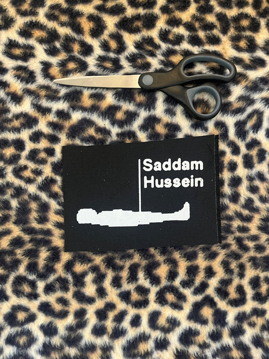 SADDAM HUSSEIN HIDING PATCH