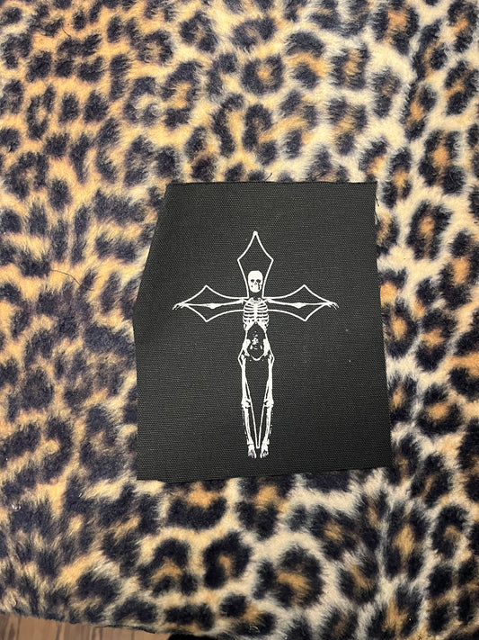 PL CHROME HEARST CROSS PATCH