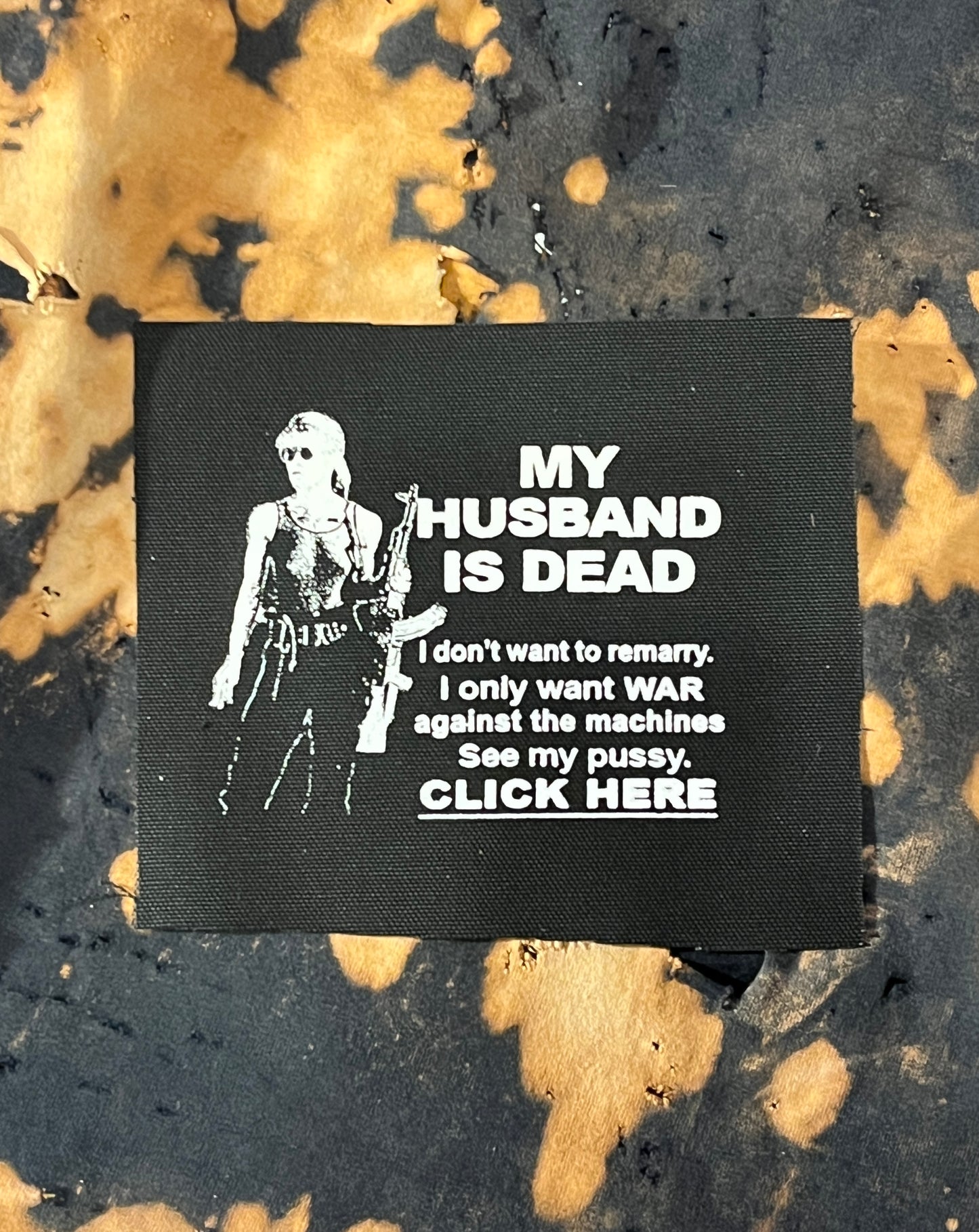 SARAH CONNOR WAR AGAINST MACHINES PATCH