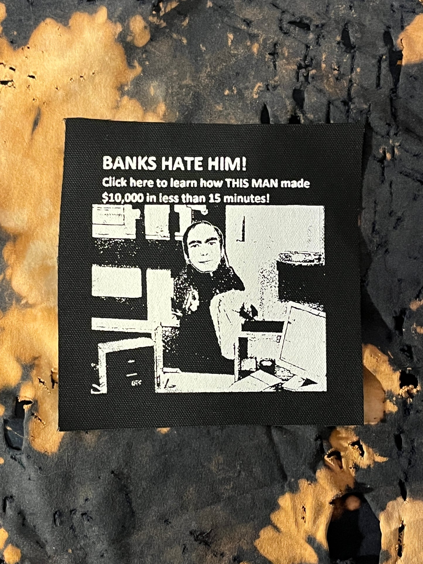 THIS MAN BANK MEME PATCH